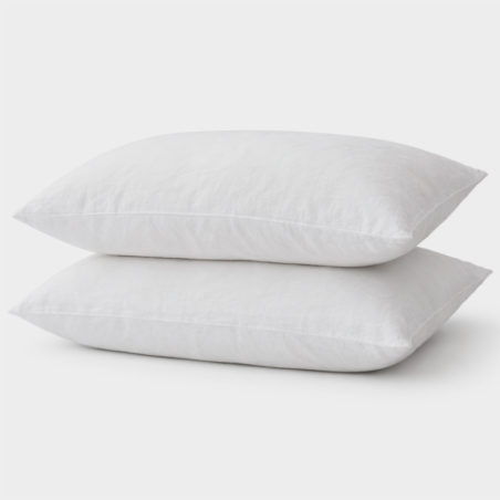 ALMOHADA SENSACIÓN PLUMA BLANCO 70X50