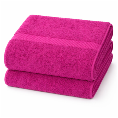 TOALLA DE BAÑO GRANDE MAGENTA INT 140X70