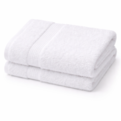 TOALLA PEQUEÑA BLANCO 70X40