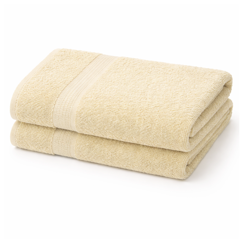 TOALLA DE BAÑO GRANDE CHAMPAGNE 140X70