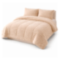 COBERTOR SHERPA MINK CHAMPAGNE 2 PL