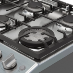 COCINA A GAS LWFR5110S 6 QUEMADORES