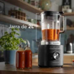 LICUADORA PURE POWER 2 L NEGRO