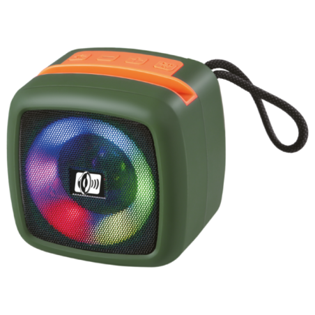 PARLANTE ES-PS22-VERDE BT.USB. AUX C/BAT