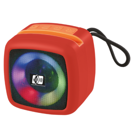 PARLANTE ES-PS22-ROJO BT.USB. AUX  C/BAT