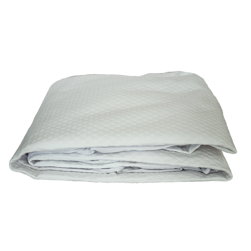 COBERTOR COLCHON 2PL HOME & L BLANCO 