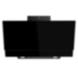 CAMPANA EXTRACTOR 90CM NEGRO CAM-1080