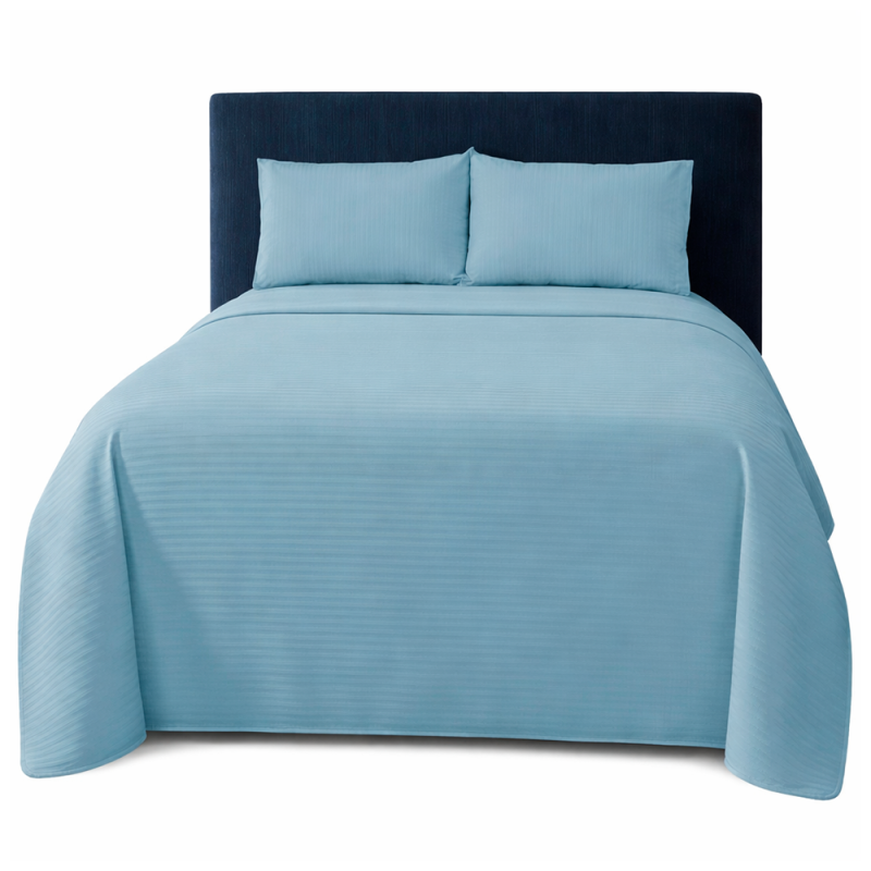 COBERTOR MARTINA COJ 2.5P CELESTE