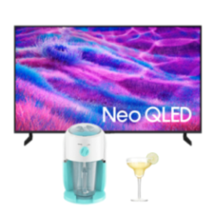 TELEVISION 100" Neo QLED4KQN80F VisAISmt + MAQUINA PARA BEDIDAS FROZEN + SET 4 COPAS MARGARITA