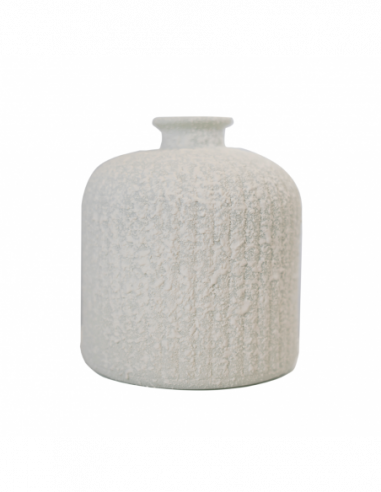 BOTELLA DAROCA CERAMICA 18CM BLANCO
