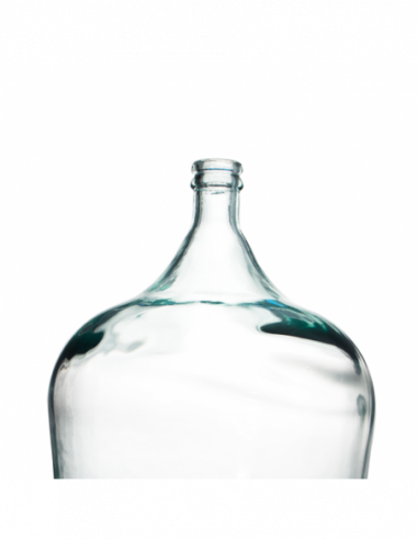 GARRAFA CILINDRICA 34L 56CM TRANSPARENTE