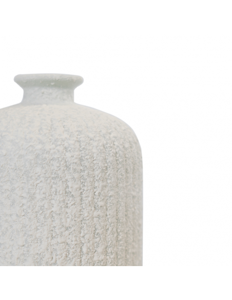 BOTELLA DAROCA CERAMICA 23CM BLANCO