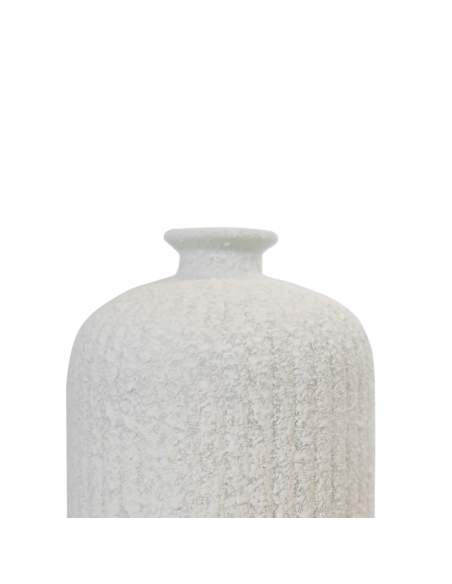 BOTELLA DAROCA CERAMICA 23CM BLANCO