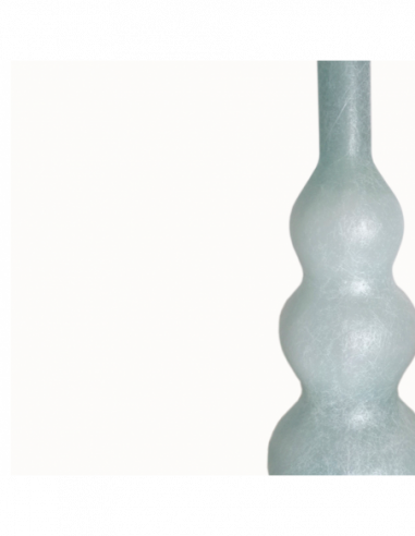 JARRON SILK CURVAS 75CM VERDE