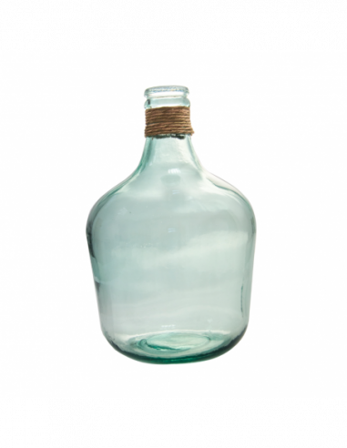 GARRAFA C/CUERDA 12L TRANSPARENTE