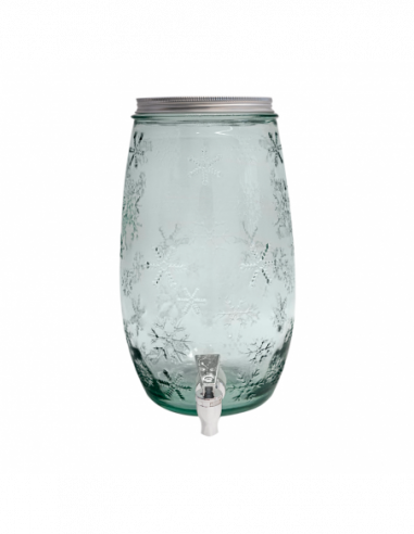 DISPENSADOR SNOWFLAKE 5.8L TRANSPARENTE