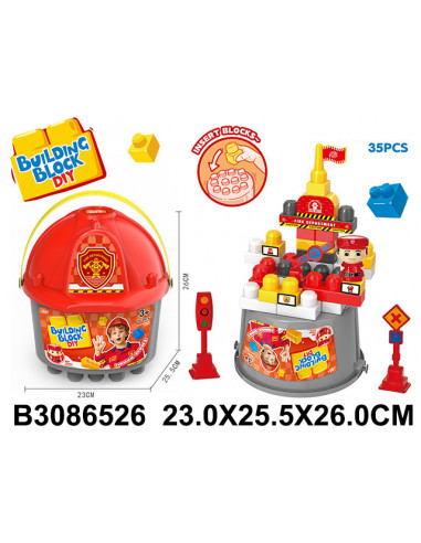 BLOQUES DE CONSTRUCCION 35PCS 3086526