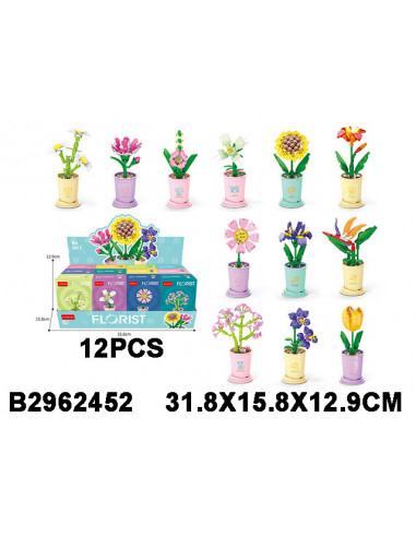 BLOQUES MINIFLORES 12P 2962452