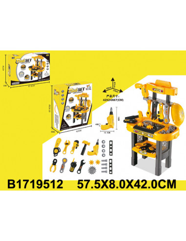 MESITA JUEGO DE HERRAMIENTAS 1719512