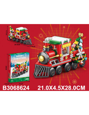 BLOQUES TREN NAVIDEÑO 322PCS 3068624