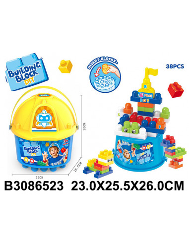 BLOQUES DE CONSTRUCCION 38PCS 3086523