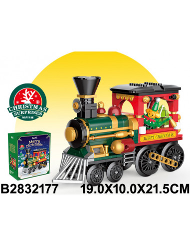 BLOQUES TREN NAVIDAD 267 PZS 2832177