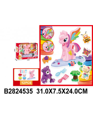 JUEGO DE PLASTILINA UNICORNIO 2824535