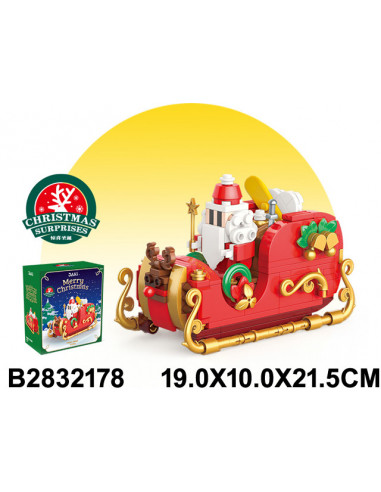 BLOQUES TRINEO NAVIDAD 239 PZS 2832178