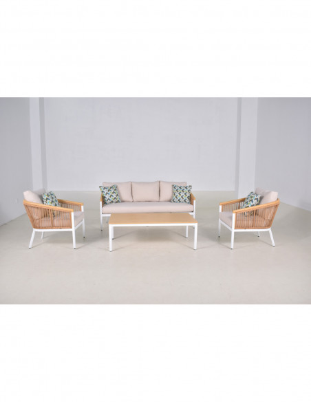 SET SALA LUX EXTERIOR 4PCS BCS-1343