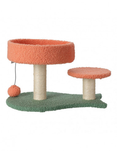 ARBOL DE GATO EN SOPORTE CON BORLA