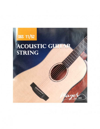 CUERDAS DE GUITARRA FOLK L DGS 11/52