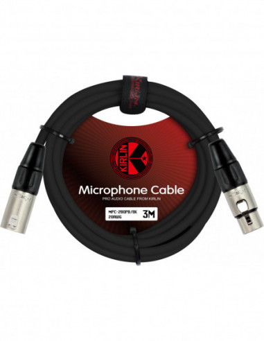 CABLE MICROFONO XLR MPC-280PB 6M BK