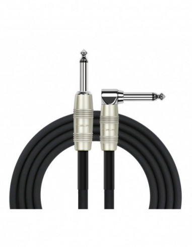 CABLE INSTRUME 1/4 A/REC IP-202PR 6M BK