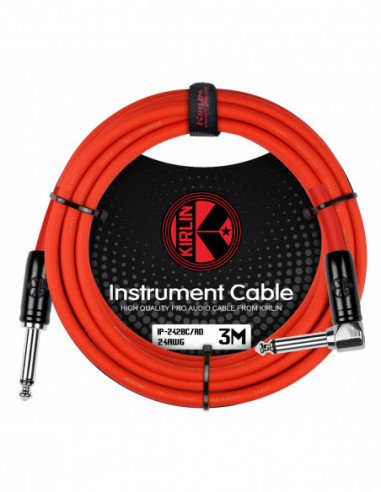 CABLE INSTRUME 1/4 A/REC IP-242BC 8M RD