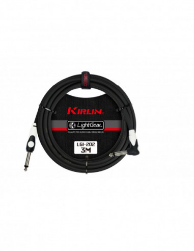 CABLE INSTRUMENTO 1/4 A/REC LGI-202 3MBK