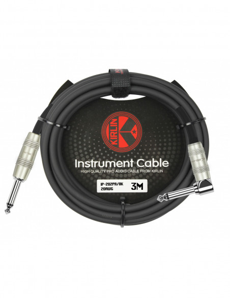 CABLE INSTRUME 1/4 A/REC IP-202PR 8M BK