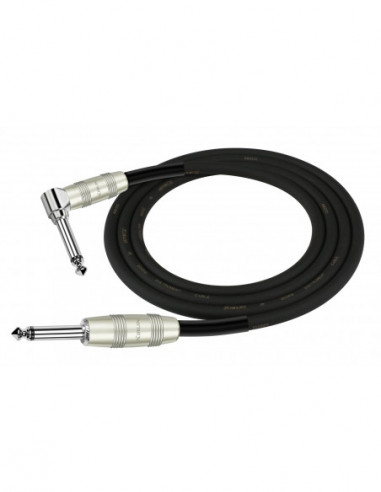 CABLE INSTRUME 1/4 A/REC IP-202PR 8M BK