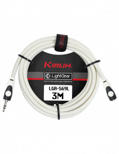 CABLE 3.5 PLUG A 3.5 JACK LGA-569L 3M WH