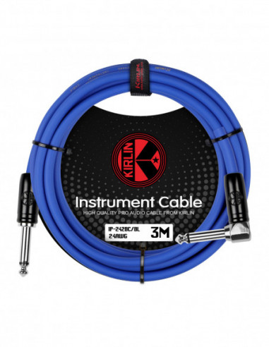 CABLE INSTRUME 1/4 A/REC IP-242BC 6M BL