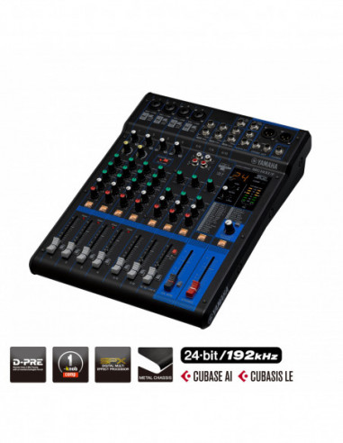 MEZCLADORA 10 CANALES MG10XUF