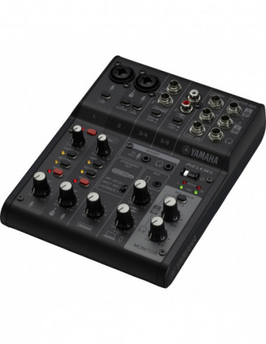 CONSOLA MEZCLADORA AG06MK2 B NEGRO
