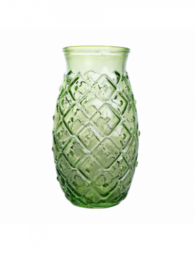 VASO FORMA DE PIÑA 700ML DB22 VERDE LIMA