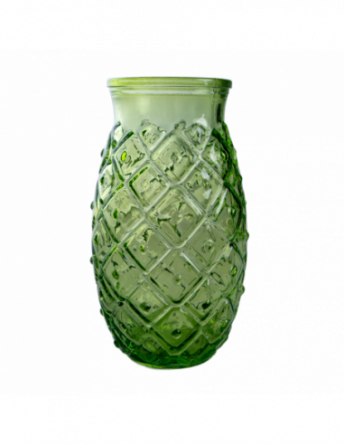 VASO FORMA DE PIÑA 700ML DB22 VERDE LIMA