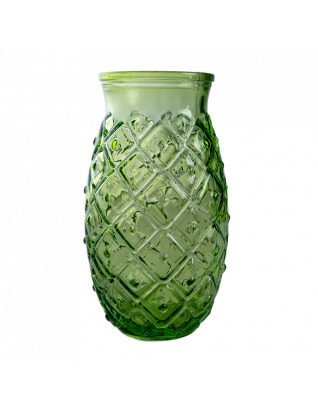 VASO FORMA DE PIÑA 700ML DB22 VERDE LIMA