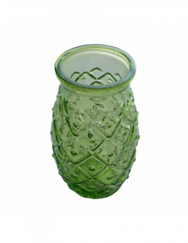VASO FORMA DE PIÑA 700ML DB22 VERDE LIMA