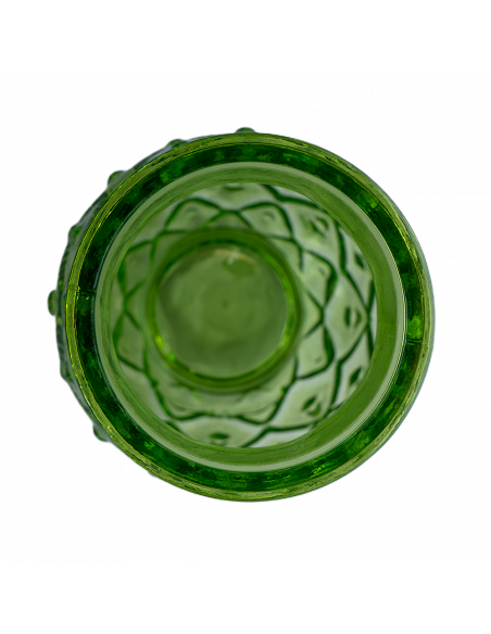 VASO FORMA DE PIÑA 700ML DB22 VERDE LIMA