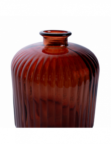 BOTELLA DAROCA 18CM DB738 TERRACOTA