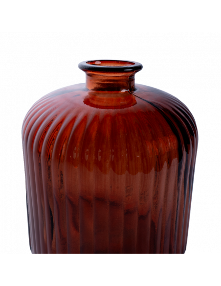 BOTELLA DAROCA 18CM DB738 TERRACOTA