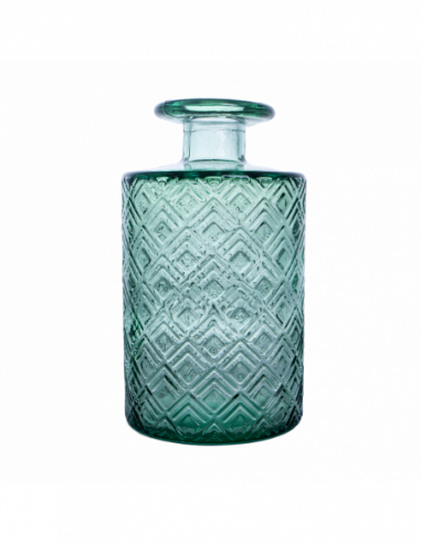 BOTELLA ROMBOS 16CM DB600 VERDEAGUA