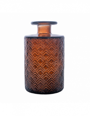 BOTELLA ROMBOS 16CM DB720 CAFE OS